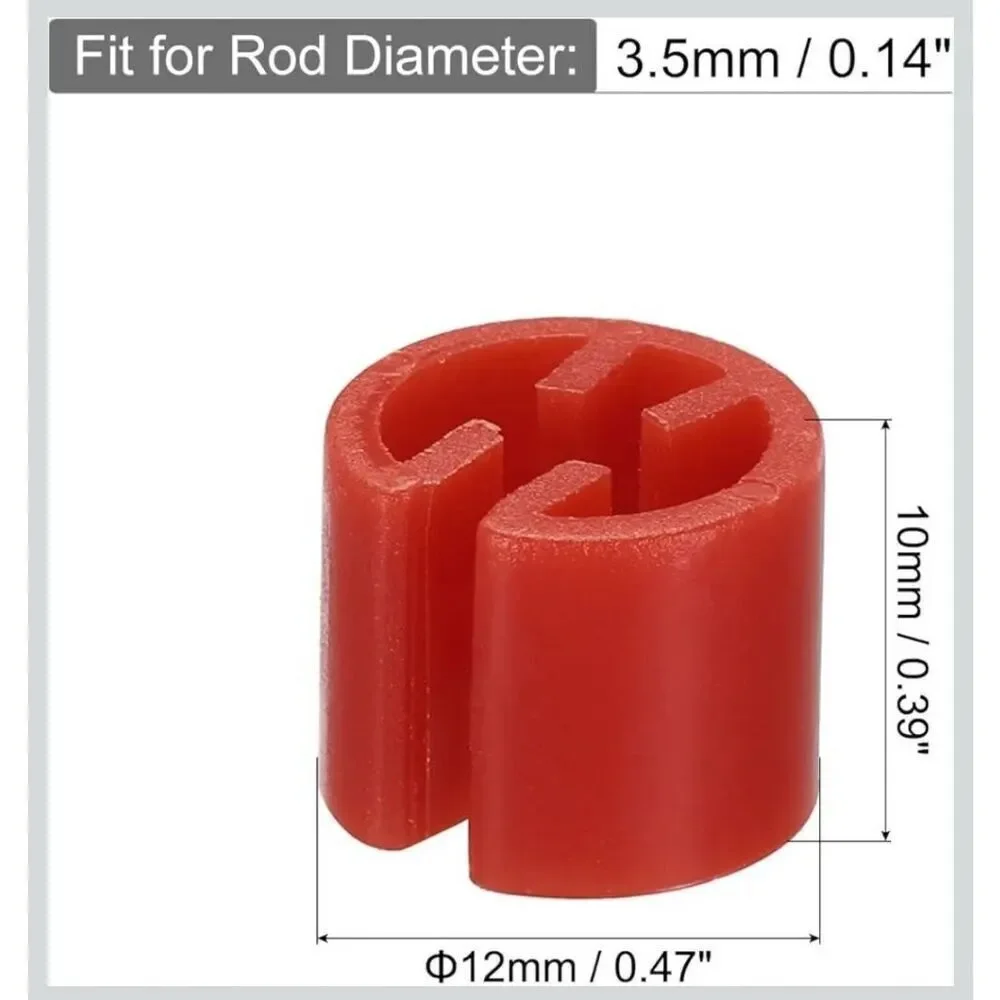 Clothes Hanger Markers 300 pcs, Blank Tags Fit 3.5mm Rod for Garment Color Codin